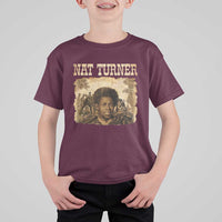 Nat Turner T Shirt For Kid Black History African American