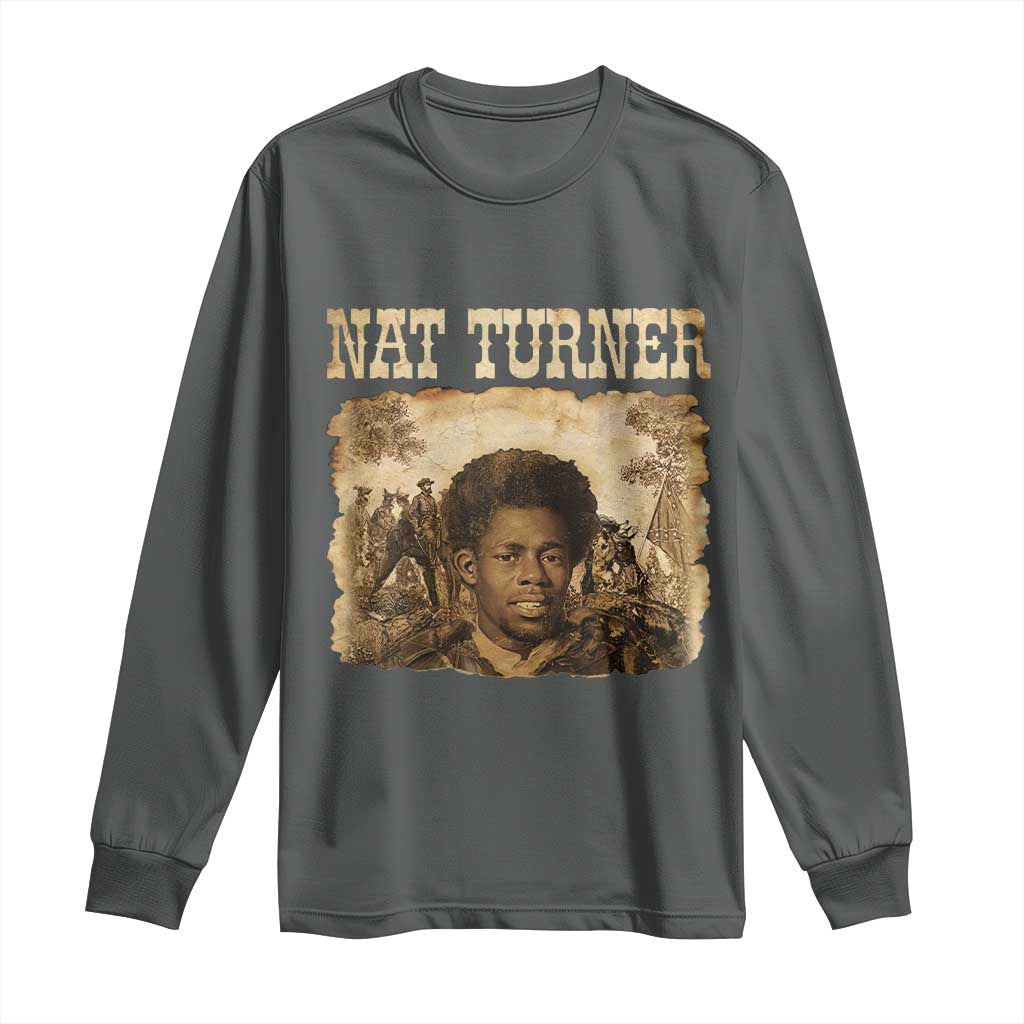 Nat Turner Long Sleeve Shirt Black History African American