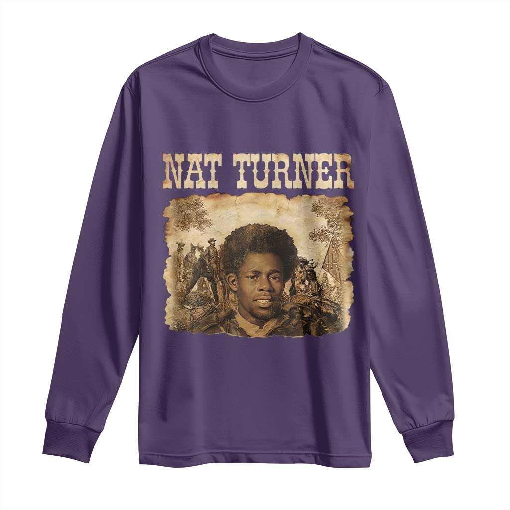 Nat Turner Long Sleeve Shirt Black History African American