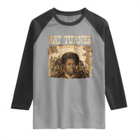 Nat Turner Raglan Shirt Black History African American