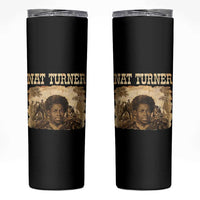 Nat Turner Skinny Tumbler Black History African American