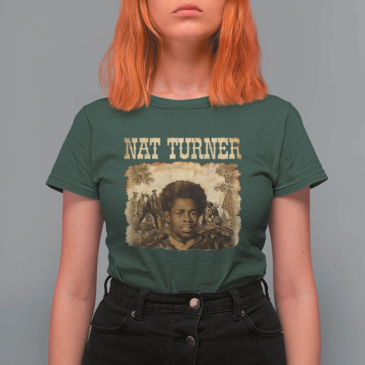 Nat Turner T Shirt For Women Black History African American