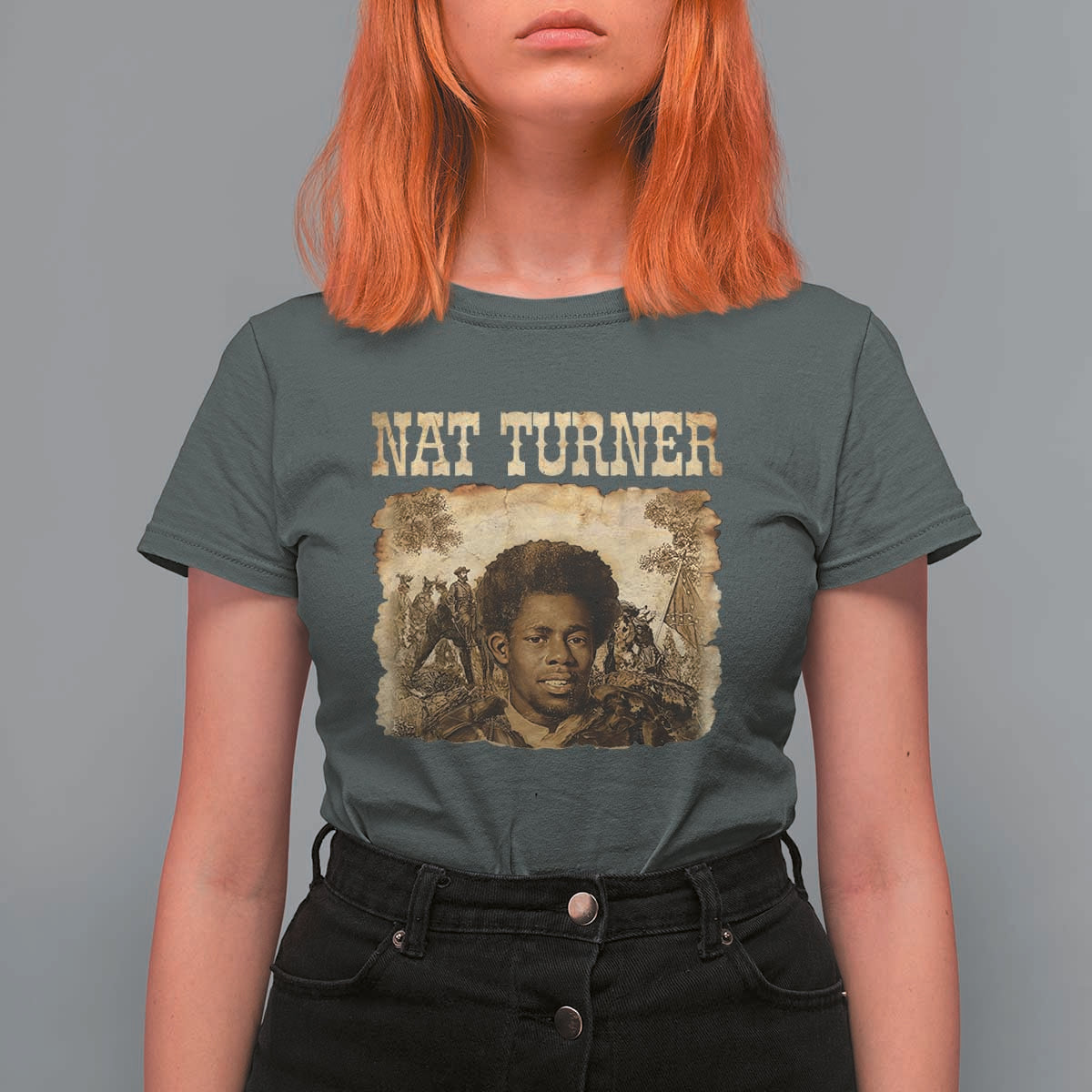 Nat Turner T Shirt For Women Black History African American