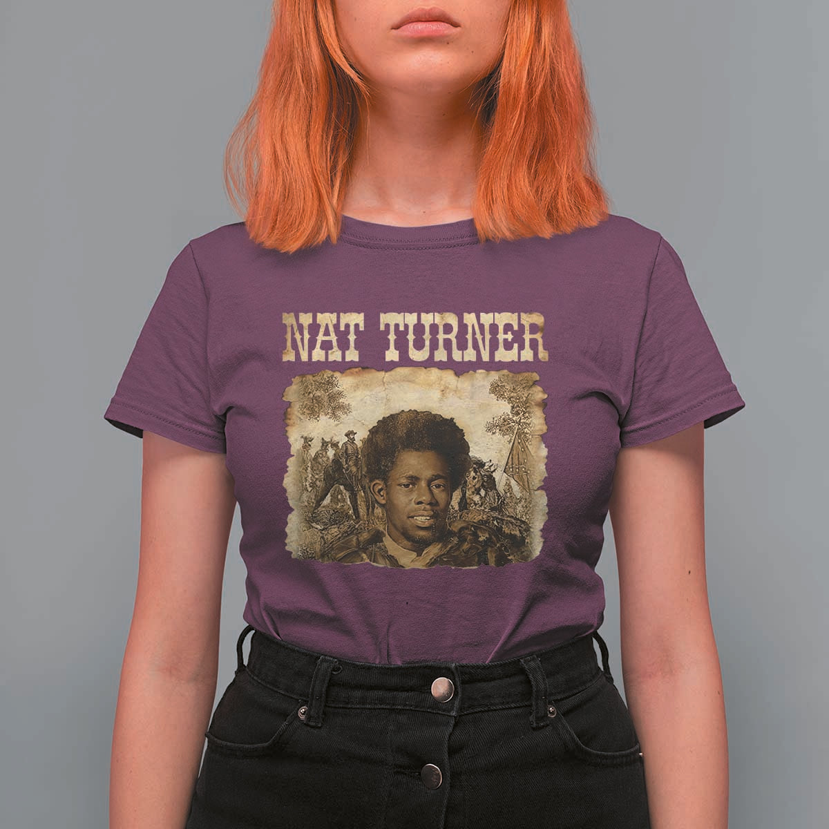 Nat Turner T Shirt For Women Black History African American
