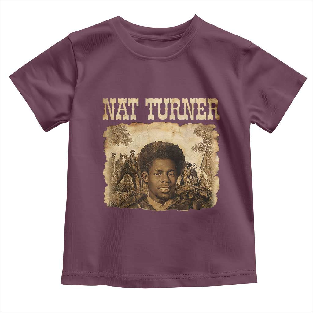 Nat Turner Toddler T Shirt Black History African American