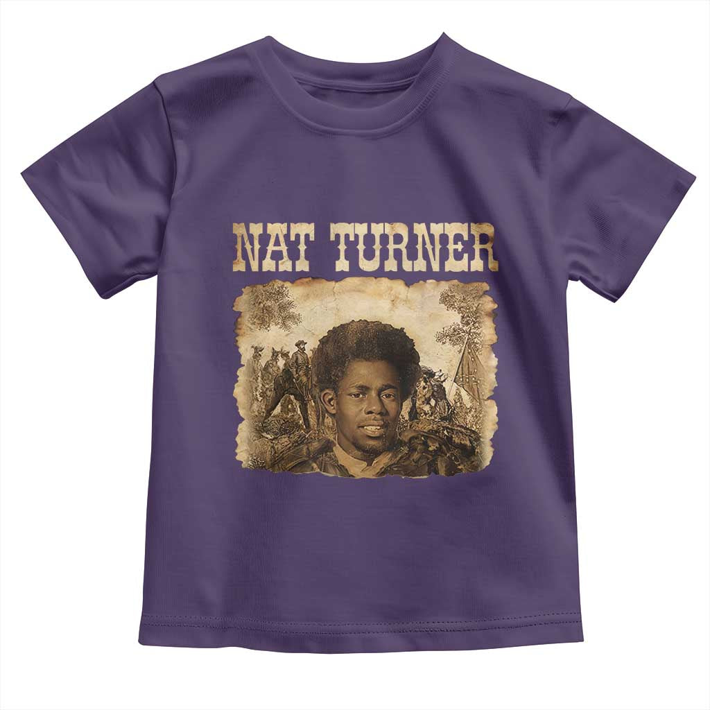 Nat Turner Toddler T Shirt Black History African American