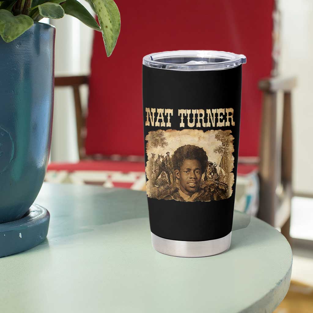 Nat Turner Tumbler Cup Black History African American
