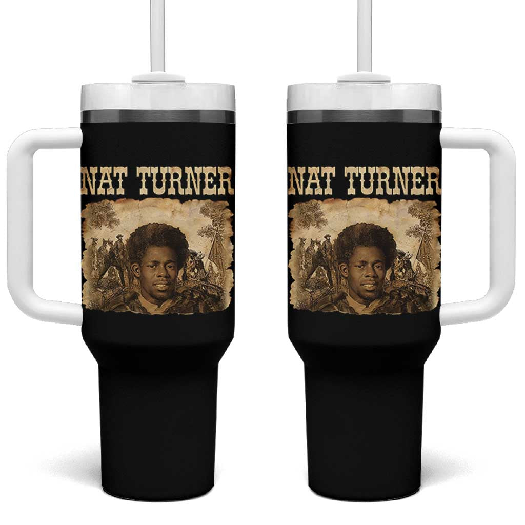 Nat Turner Tumbler With Handle Black History African American