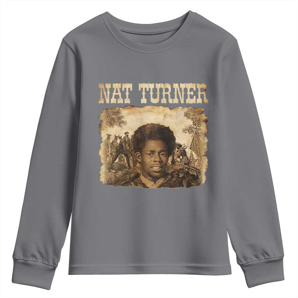 Nat Turner Youth Sweatshirt Black History African American