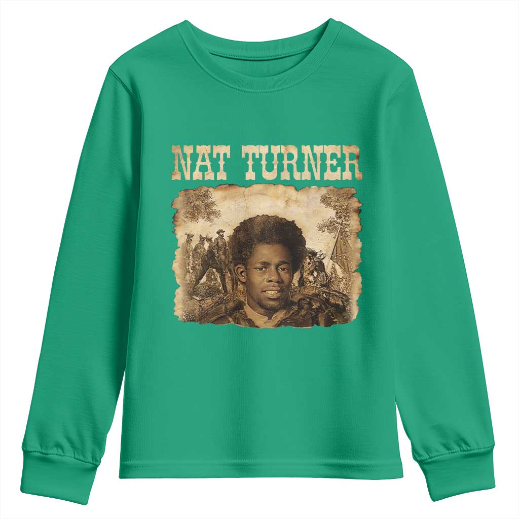 Nat Turner Youth Sweatshirt Black History African American
