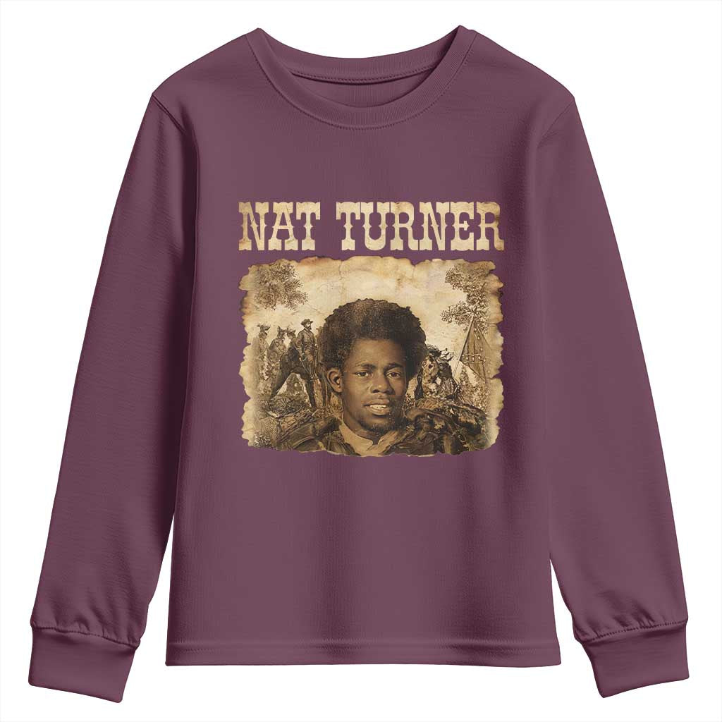 Nat Turner Youth Sweatshirt Black History African American