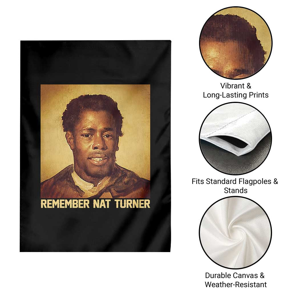 Nat Turner Garden Flag Black History Month