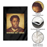 Nat Turner Garden Flag Black History Month