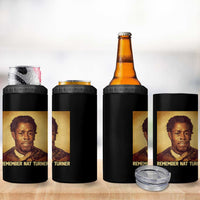 Nat Turner 4 in 1 Can Cooler Tumbler Black History Month