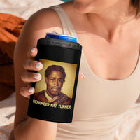 Nat Turner 4 in 1 Can Cooler Tumbler Black History Month