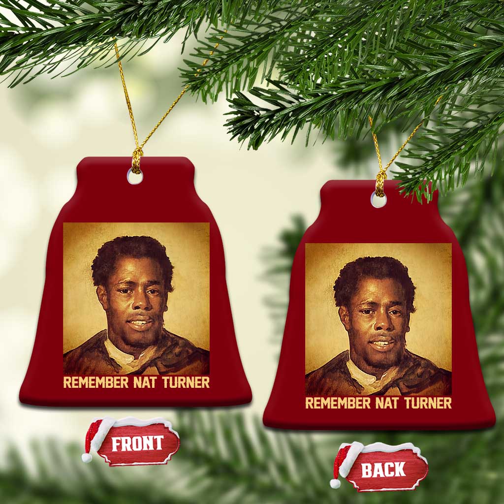 Nat Turner Ceramic Ornament Black History Month