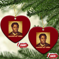 Nat Turner Ceramic Ornament Black History Month