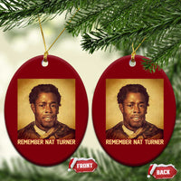 Nat Turner Ceramic Ornament Black History Month