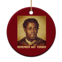 Nat Turner Ceramic Ornament Black History Month