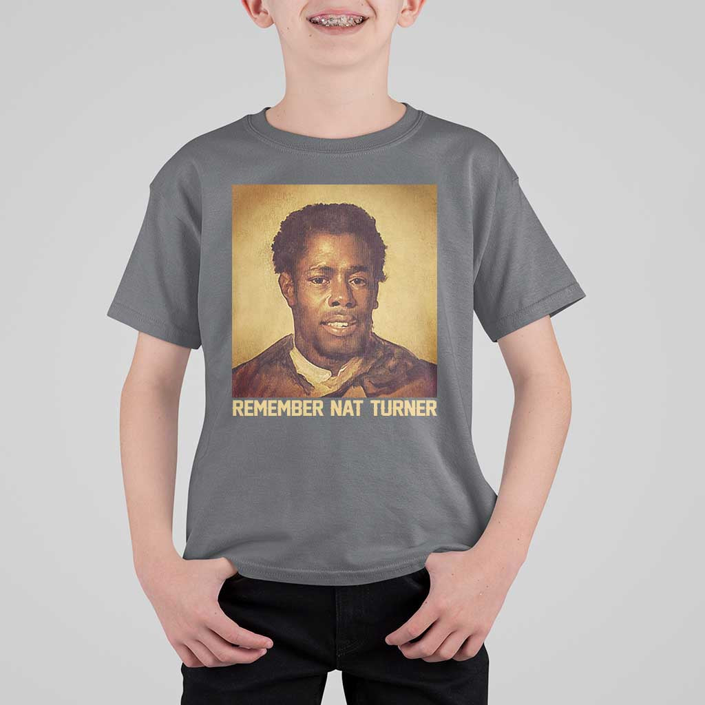 Nat Turner T Shirt For Kid Black History Month