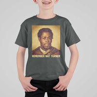 Nat Turner T Shirt For Kid Black History Month