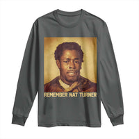 Nat Turner Long Sleeve Shirt Black History Month