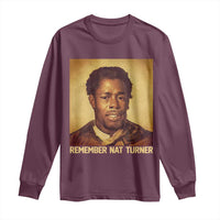 Nat Turner Long Sleeve Shirt Black History Month