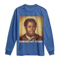 Nat Turner Long Sleeve Shirt Black History Month