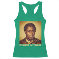 Nat Turner Racerback Tank Top Black History Month