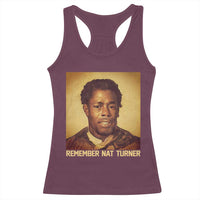 Nat Turner Racerback Tank Top Black History Month