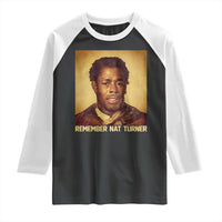 Nat Turner Raglan Shirt Black History Month