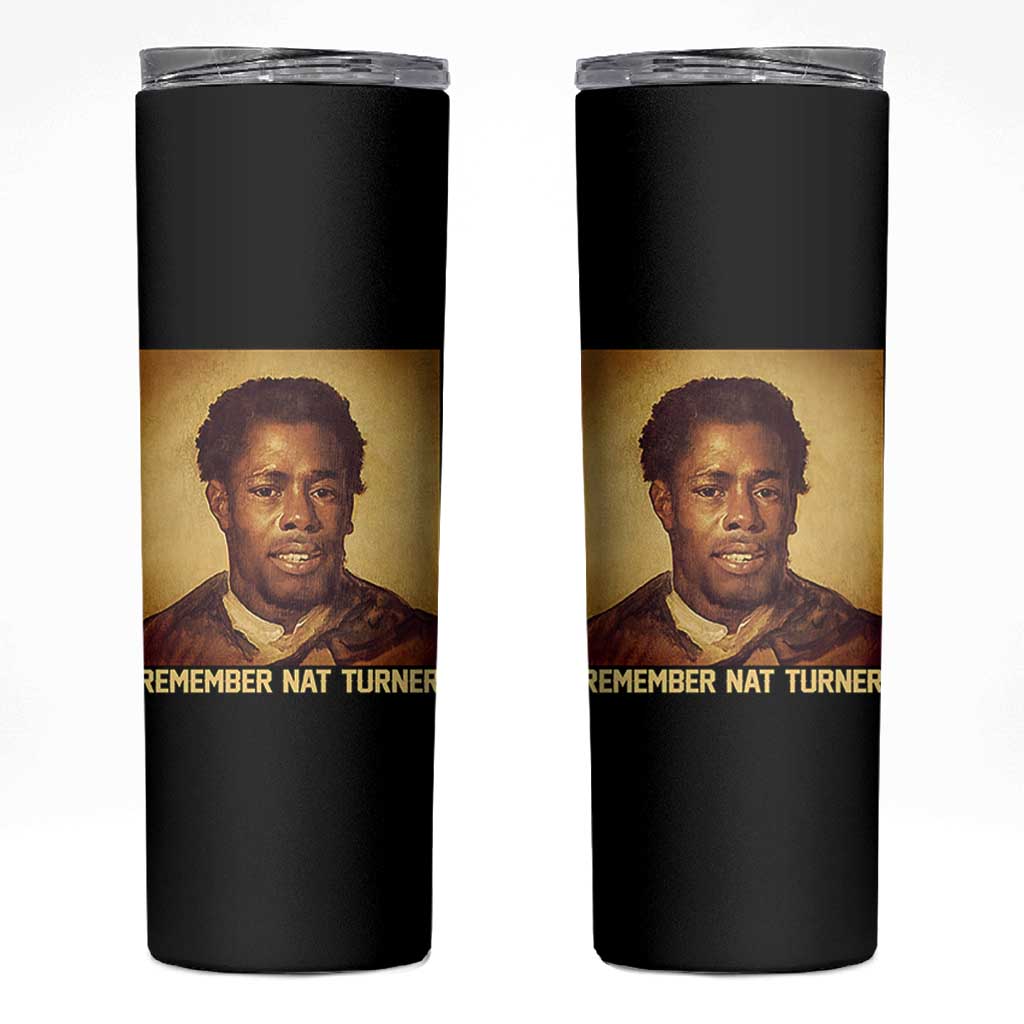 Nat Turner Skinny Tumbler Black History Month