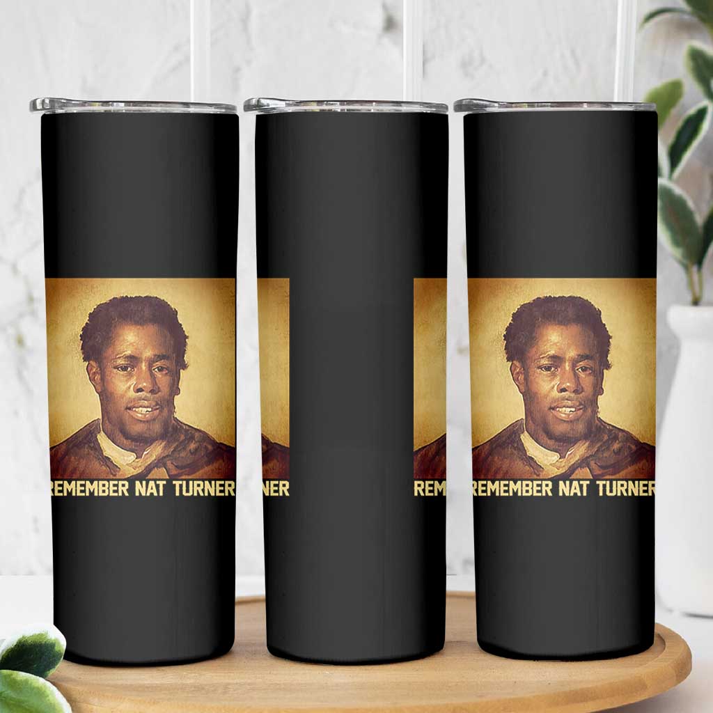 Nat Turner Skinny Tumbler Black History Month