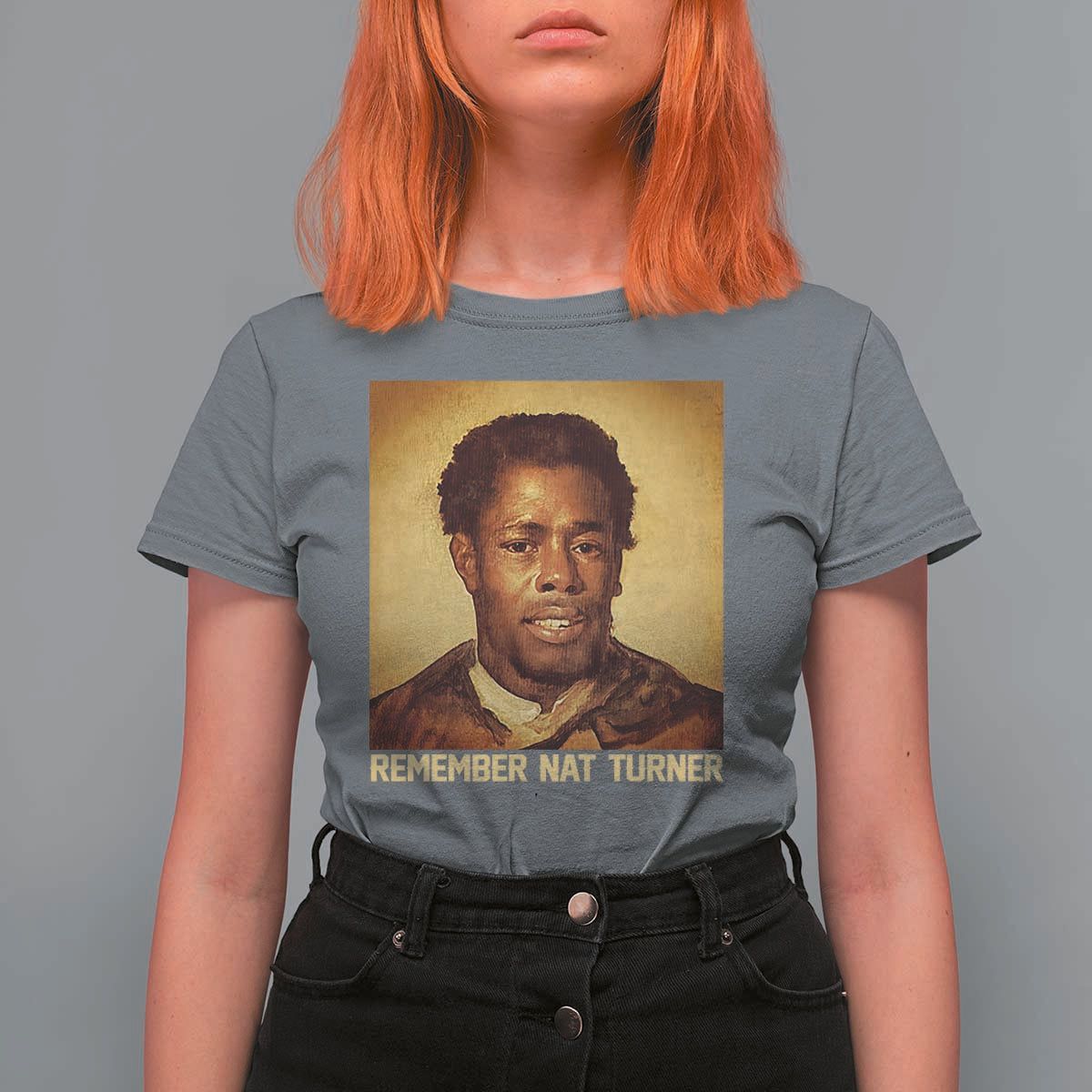 Nat Turner T Shirt For Women Black History Month