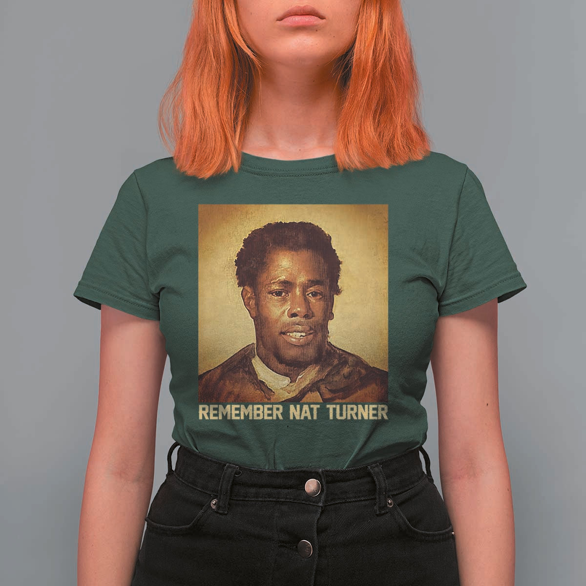Nat Turner T Shirt For Women Black History Month