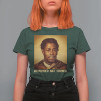 Nat Turner T Shirt For Women Black History Month