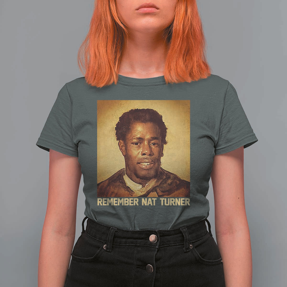 Nat Turner T Shirt For Women Black History Month