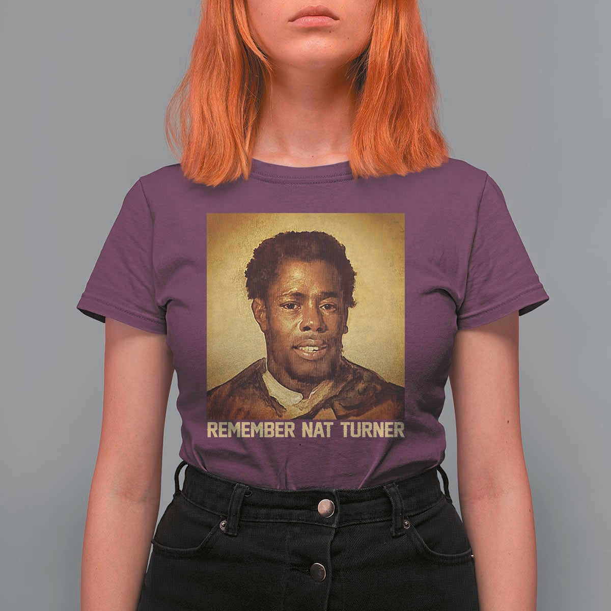 Nat Turner T Shirt For Women Black History Month