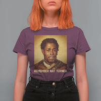 Nat Turner T Shirt For Women Black History Month