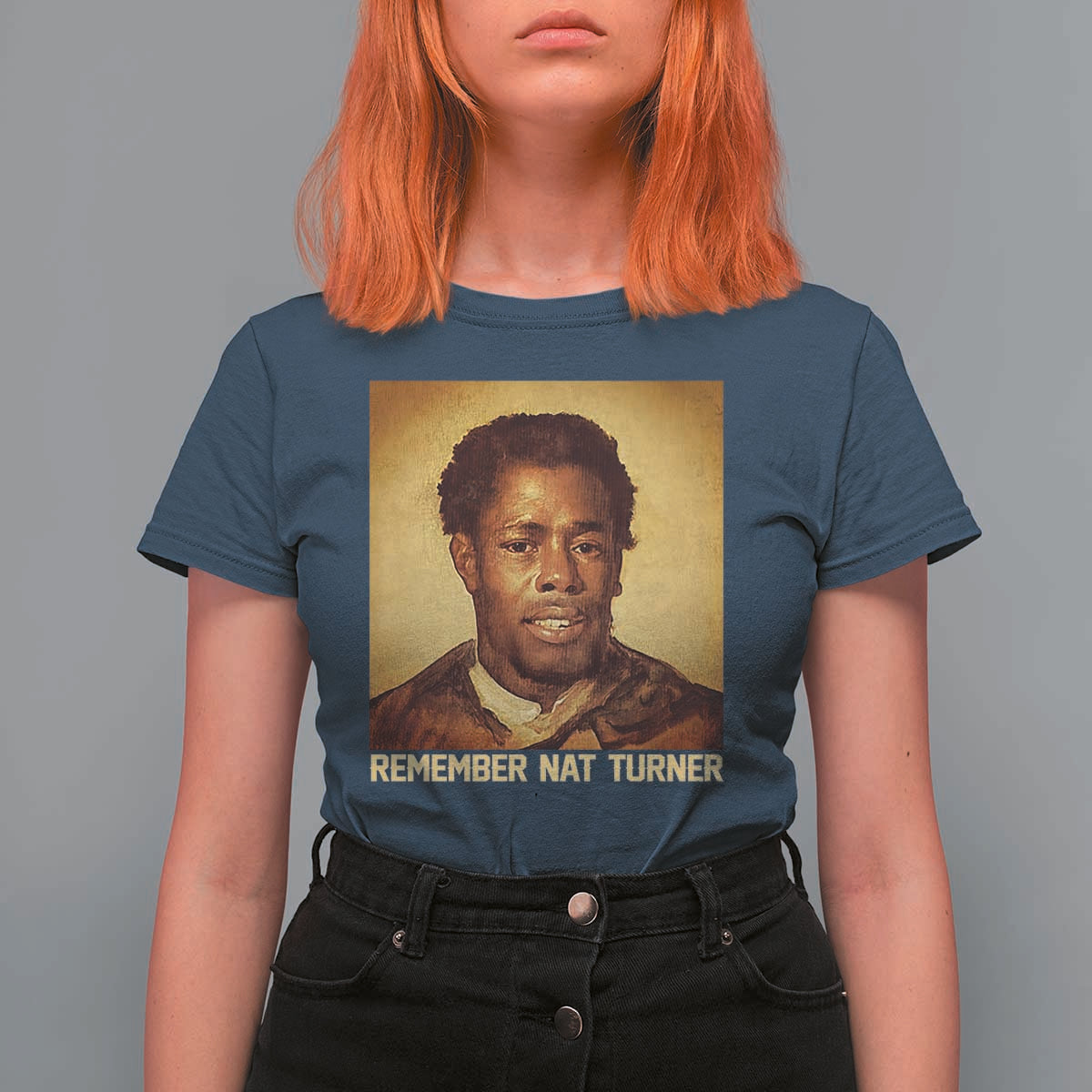 Nat Turner T Shirt For Women Black History Month