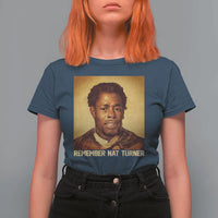 Nat Turner T Shirt For Women Black History Month