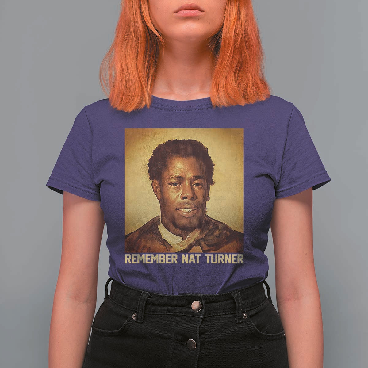 Nat Turner T Shirt For Women Black History Month