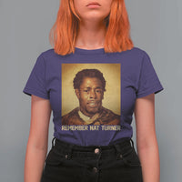 Nat Turner T Shirt For Women Black History Month