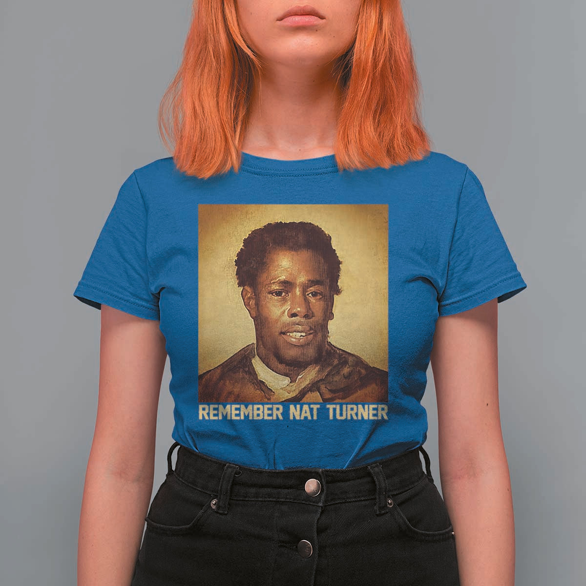 Nat Turner T Shirt For Women Black History Month