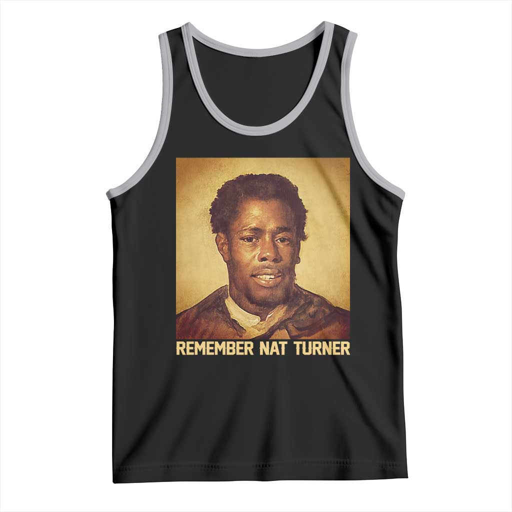 Nat Turner Tank Top Black History Month