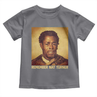 Nat Turner Toddler T Shirt Black History Month