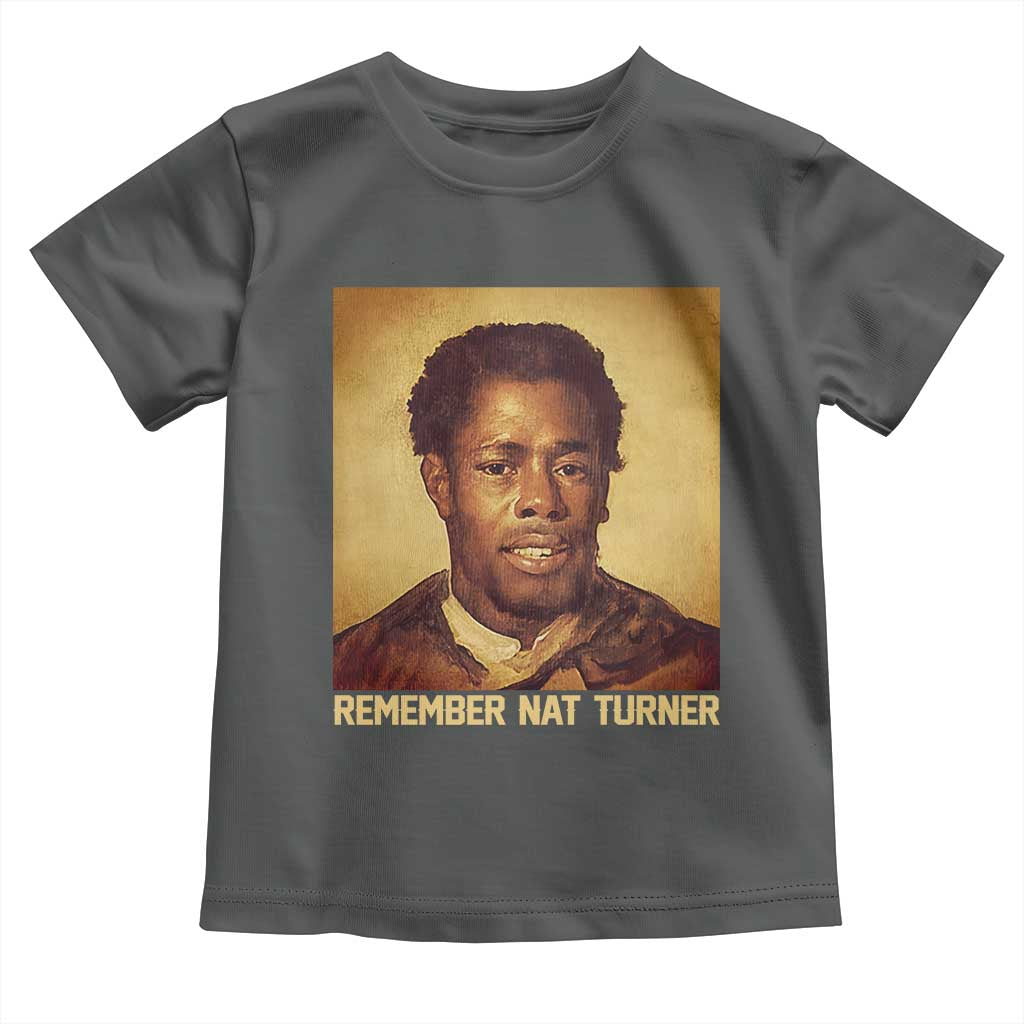 Nat Turner Toddler T Shirt Black History Month