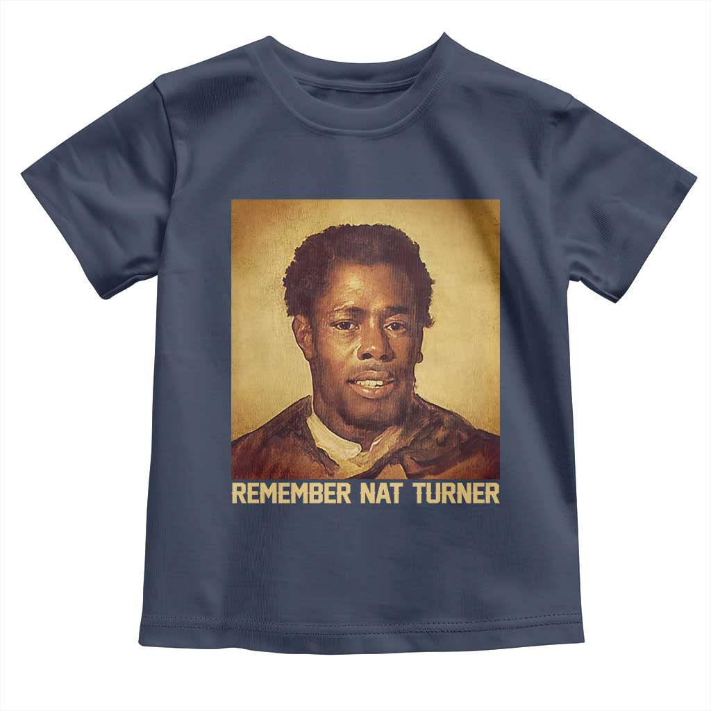 Nat Turner Toddler T Shirt Black History Month