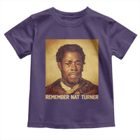 Nat Turner Toddler T Shirt Black History Month