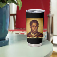 Nat Turner Tumbler Cup Black History Month